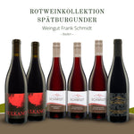 Rotweinkollektion Spätburgunder – Eine Traube, vier Stile